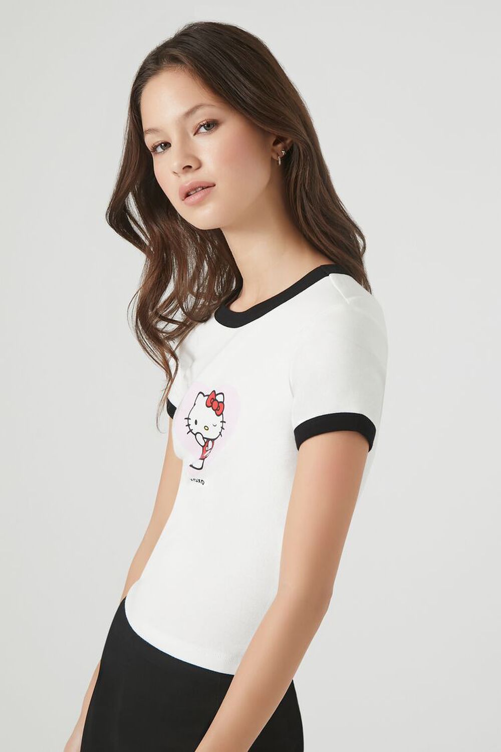 Hello Kitty Ringer Baby Tee